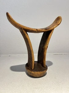 Äthiopische Boni Kopfstütze aus Holz - Bild 1 von 6