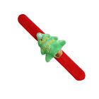Christmas Slap Bracelets Wrist Strap Christmas Tree Snowman Toys Bracelet p