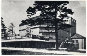 AMERICAN SHAKESPEARE FESTIVAL Stratford, Connecticut, Theatre Postcard 1950 MINT - Bild 1 von 2