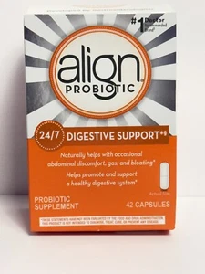 ALIGN PROBIÓTICO SOPORTE DIGESTIVO 24/7 42 CÁPSULAS CADUCIDAD 03/27 Gas Hinchazón Natural - Imagen 1 de 13