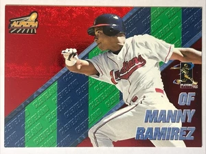 1998 Pacific Aurora Pennant Fever Red, Manny Ramirez, Card #38 - Picture 1 of 2
