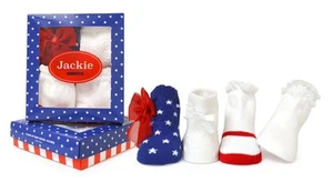Trumpette Baby Girls Sock Set-4 Pairs - Picture 1 of 3