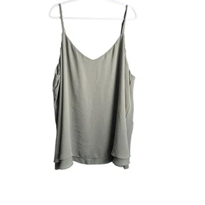 Torrid Sleeveless Tank Women's 5/5X Sage Green Lightweight Spaghetti Strap NWT - Bild 1 von 7