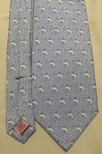 Vineyard Vines Silk Sword Fish Tie - Blue - Picture 1 of 7