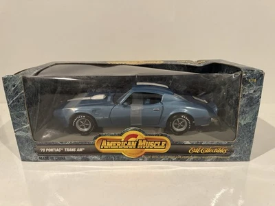 ERTL American Muscle 1:18 ‘70 Pontiac Trans Am Blue - Image 1 of 4