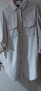 Zara dickes Stoffkleid Gr. M, Jackenstil mit Seitentaschen  - Bild 1 von 13