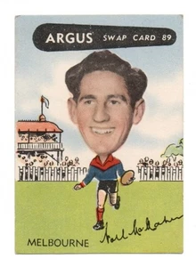 1954 Argus (89) Noel McMAHEN Melbourne - Picture 1 of 2