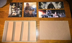 Set of 4 Star Wars Puzzles~Large Thick pcs for Children~Each Puzzle #'ed on back - Picture 1 of 14