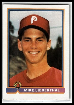 1991 Bowman #506 Mike Lieberthal - Image 1 of 2