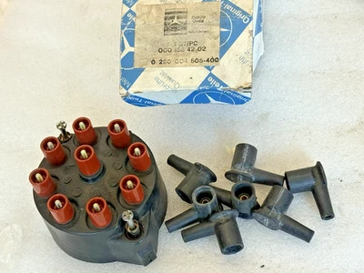 Originale Mercedes W126 R107 Verteilerkappe Bosch 0001584202 0290004505 Neu NOS - Image 1 of 4