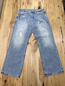 American Eagle Men’s Original Bootcut Distressed Jeans 32x30 - Picture 1 of 12