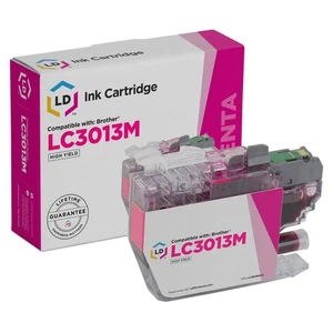 Repuesto compatible con LD para tinta magenta de alto rendimiento Brother LC3013 / LC3013M - Imagen 1 de 9