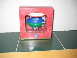 HallMark KeepSake 1997 Seattle SeaHawks Football Blimp Christbaumschmuck - Bild 1 von 1