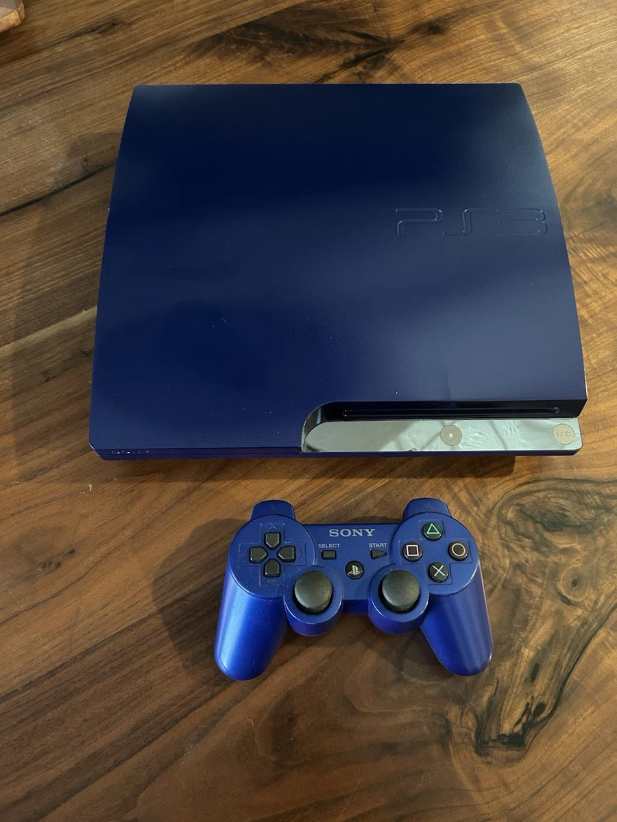 Sony PlayStation 3 - Slim Blue Video Game Consoles for sale - eBay