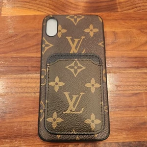 Authentic Louis Vuitton Bumper Monogram iPhone X / XS Dezigner Brown Phone Case - Picture 1 of 1