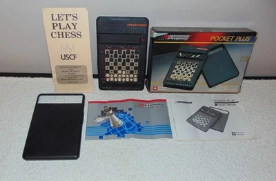 Kasparov Pocket Plus Schachcomputer Box elektronisches Schachspiel komplett - Bild 1 von 4