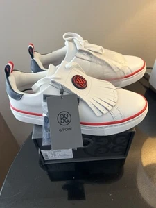 G/Fore Ladies Contrast Accent Kiltie Dsrpt Golf Shoes Womens Size 10 G4LA23EF50 - Picture 1 of 13