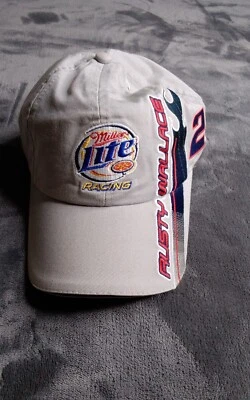 Sombrero Rusty Wallace #2 NASCAR Miller Lite Racing Chase Authentics con correa  Foto 1 de 4
