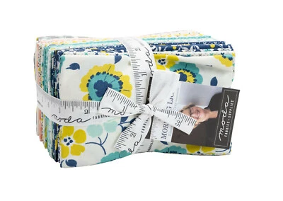 Morning Light Moda Fat Eighth Bundle 100% Cotton 9"x22" Precut Quilt Fabric - Image 1 of 2