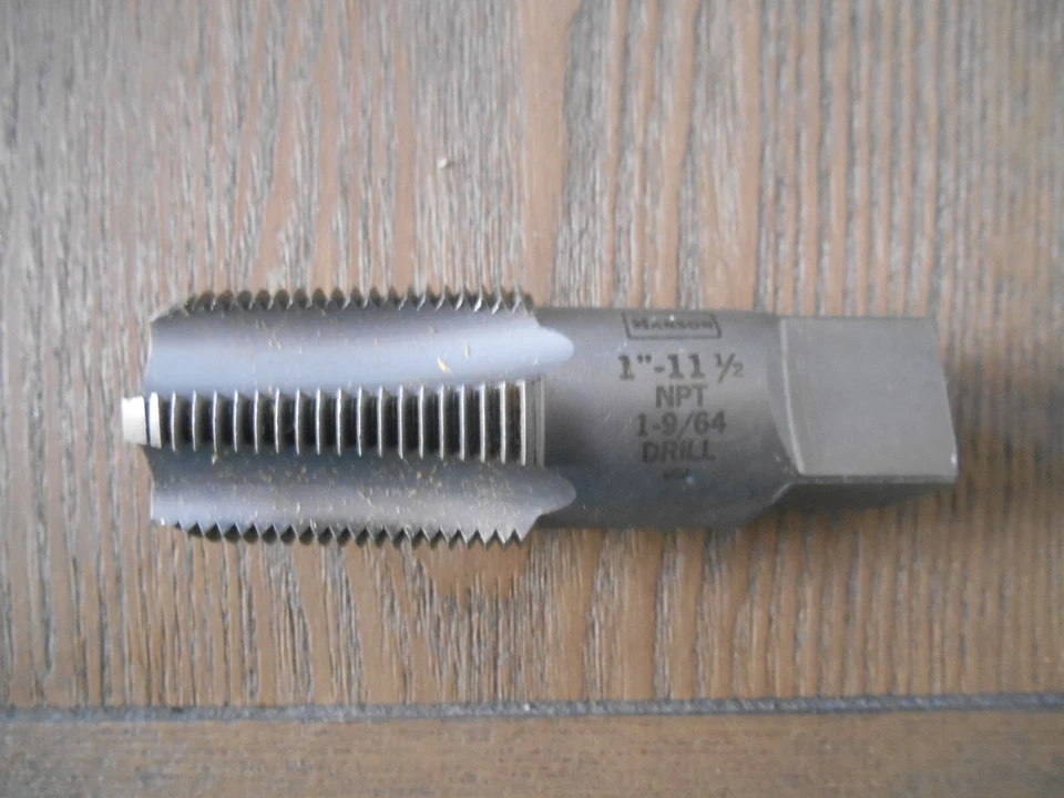 IRWIN HANSON CARBON STEEL 1”-11 1/2” NPT 1-9-64 PIPE THREAD CUTTING TAP, New - Image 1 of 1