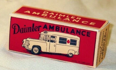 DAIMLER AMBULANCE  BOITE  COPIE REPRO VIDE - Photo 1/3