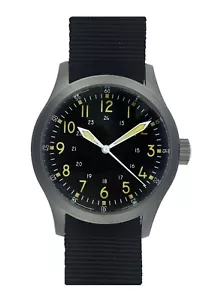 A-17 US 1950er Jahre Koreakrieg Muster Auto Militär Uhr - 330 Fuß wasserdicht - Bild 1 von 6