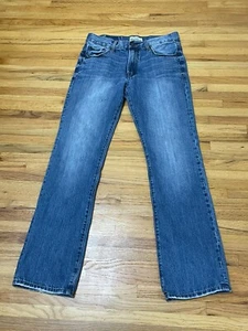 Aeropostale Jeans Men's 32/34 Blue Denim Medium Wash Faded Bootcut Leg Slim-Fit - Picture 1 of 11