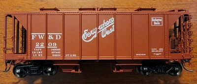 Fort Worth and Denver FTWD FWD HC-1 Covered Hopper INTERMOUNTAINLIMITED EDITION  - Image 1 of 4