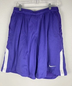Nike Team Shorts, Purple Basketball Shorts Size L Preowned - Picture 1 of 3