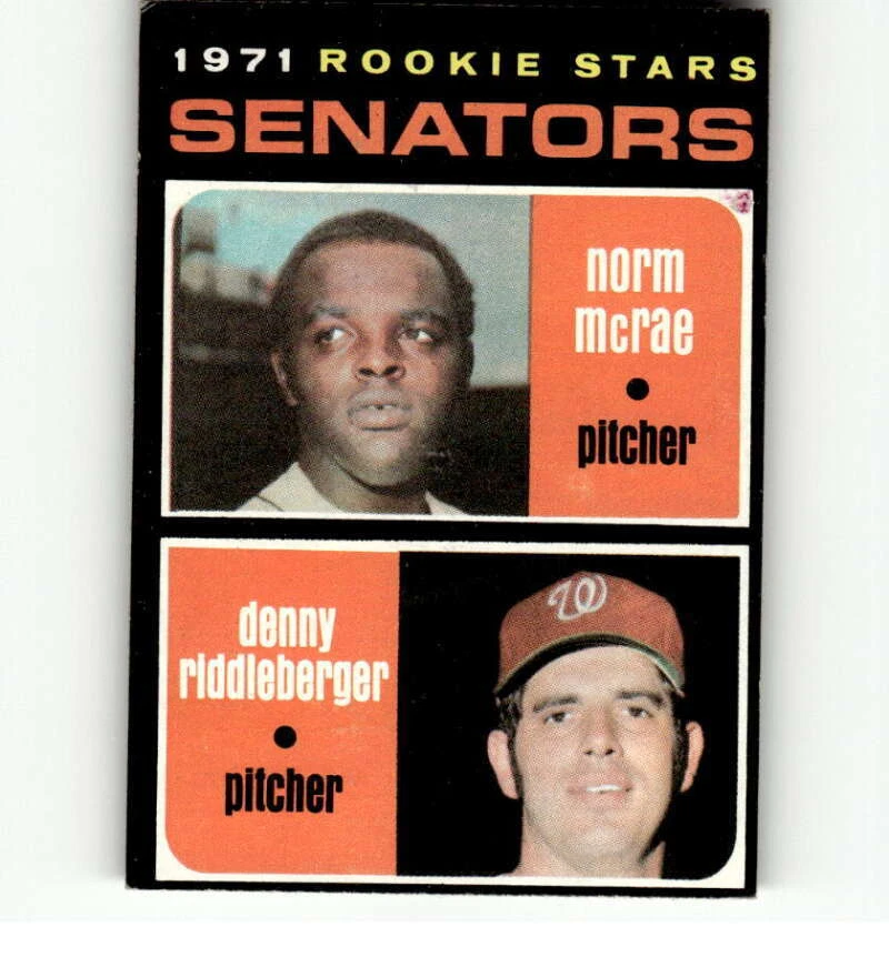 1971 Topps EXMT MLB Vintage Baseball Singles #1-202 (Pick Your Cards) - Image 1 of 1