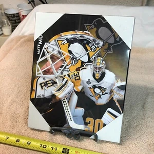 PITTSBURGH PENGUIN MATT MURRAY WOODEN PLAQUE PHOTO WALL HANGING - Picture 1 of 6