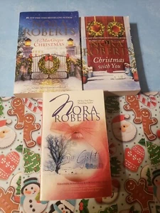 CHRISTMAS - ROMANCE - NORA ROBERTS - LOT OF 3 PAPERBACK BOOKS - - Picture 1 of 2