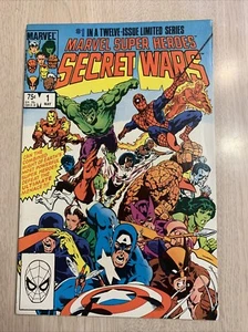 MARVEL SUPER HELDEN SECRET WARS 1 SEHR GUTER ZUSTAND/NM WEISSE SEITEN 1984 IST BEYONDER - Bild 1 von 19