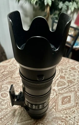 NIKKOR AF-S 70-200mm F/2.8 G ED VR LENS w/caps, Filter And Case Excellent! - Image 1 of 4
