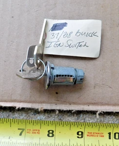NEW IGNITION SWITCH WITH KEYS FOR 1937-38 BUICK CARS 1938 37 - Picture 1 of 5