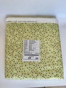 *6 Yards* Riley Blake Designs Glisten Dots Polka Dot Olive Cotton Fabric - Picture 1 of 2