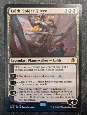 Lolth, Spider Queen - Adventures in the Forgotten Realms (MTG) - Image 1 of 2