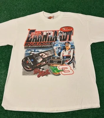 复古 90 年代 Dale Earnhardt NASCAR 亚特兰大 2000 复古衬衫男式 L 码 — 第 1/4 张图片