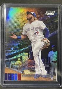 2020 STADIUM CLUB CHROME VLADIMIR GUERRERO JR REFRACTOR #288 TORONTO BLUE JAYS - Picture 1 of 2