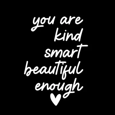 2 Mirror Sticker Decal Car Truck sticker You are Kind, Smart, Beautiful, Enough — 第 1/4 张图片