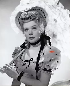 ALICE FAYE ""LILLIAN RUSSELL"" Vintage Original 1940 Foto Spitze Schönheit Nahaufnahme - Bild 1 von 2