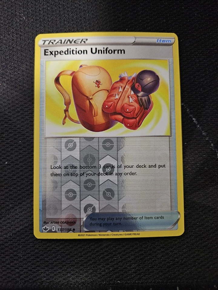 Expedition Uniform 137/198 Swsh06: Sword & Shield - Chilling Reign Reverse Holo - Image 1 of 2