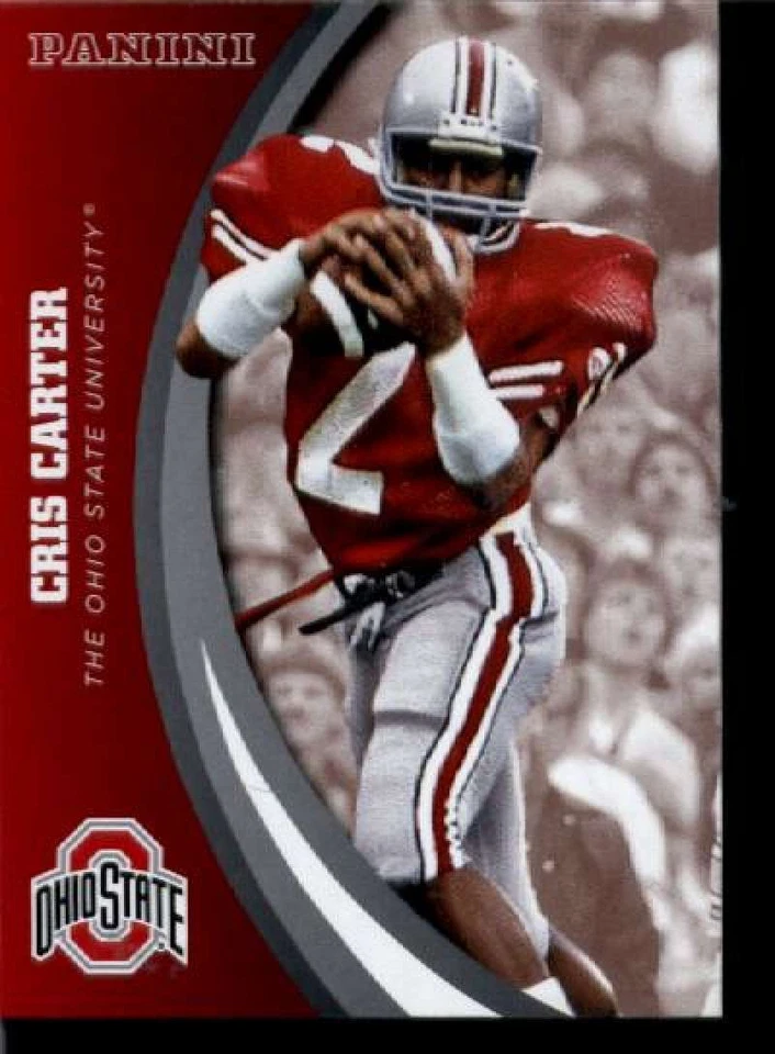 2015 Panini Collegiate Team Set Card #17 Cris Carter Ohio State - Image 1 of 1
