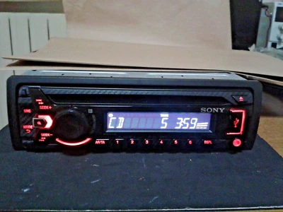 SONY CDX-G1000U RADIO MW-FM RDS, CD & MP3 PLAYER, USB, AUX in, 55x4 watt, preout - Immagine 1 di 4