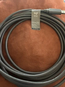 Logitech Logi Z00007 502-0013308 USB 2.0/3.1 USB C-A 5m Cable - Picture 1 of 1