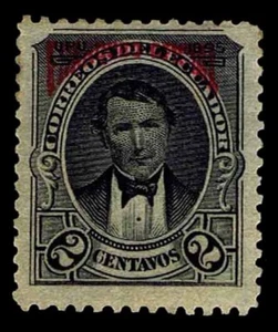 ECUADOR 1895 #O28 OFICIAL - OGHR - EN MUY BUEN ESTADO - CV $7,50 (ESP#2550) - Imagen 1 de 1