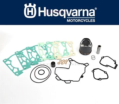Juego de reconstrucción de pistón I TE150 2021-2023 OEM Husqvarna Juntas Kit de rodamientos #L301 A Foto 1 de 4