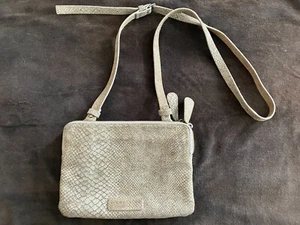 Liebeskind Tasche Designer Handtasche Reptil Optik Leder grau TOP - Bild 1 von 7