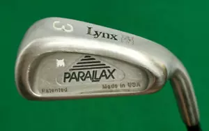 Lynx Parallax Patented 3 Iron Regular Graphite Shaft Golf Pride Grip - Picture 1 of 4