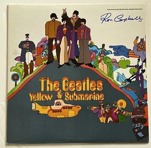Ron Campbell Signed Beatles Yellow Submarine Lp Album Vinyl - K9 COA Proof - Picture 1 of 3